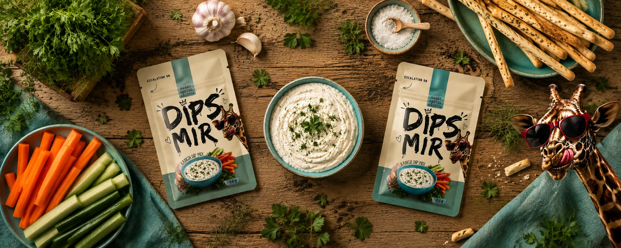 Ranch Dip mit DIPSMIR