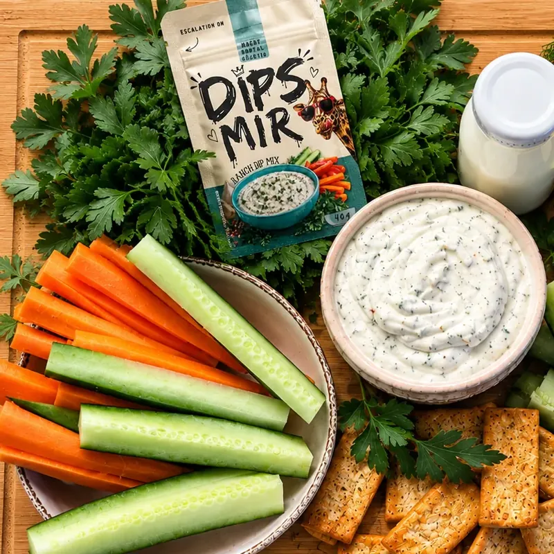 Quark-Dip mit DIPSMIR